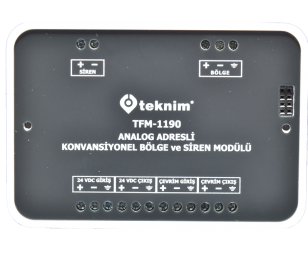 Teknim TFM-1190 Adresli Konvansiyonel Giriş Modülü